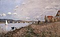 Le pont d'Argenteuil, 1872, Alfred Sisley.