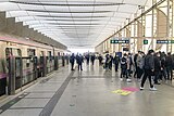 Changping line southbound platform (November 2021)