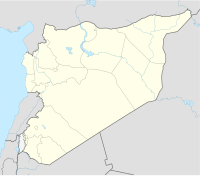 Tal (olika betydelser) på en karta över Syrien