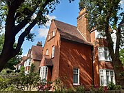 Detached house, Bedford Park, London. E. W. Godwin, 1876