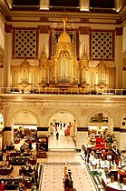 The Grand Court at Macys Department Store (in the Wanamaker's building)