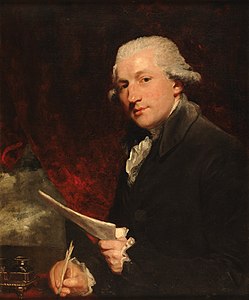 Portrait of Thomas Tomkins by Joshua Reynolds, 1789