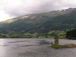 View of Viksdalsvatnet