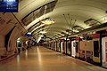 RER E platforms at Haussmann–Saint-Lazare