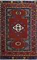 Anatolian double-niche rug, Konya region, circa 1750–1800