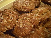 ANZAC biscuits, made without coconut