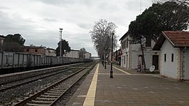 Ahmetli railway station