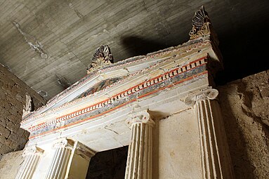 Tomb of the Palmettes (Mieza, Greece), first half of the third century BC[14]