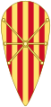 Coat of arms from Ramon Berenguer IV of Barcelona to Alfonso II of Aragon