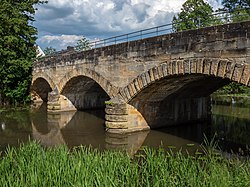 52. Platz: Ermell mit Alte Brücke in Baunach