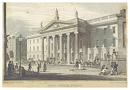 The GPO in an engraving from about 1831