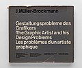 “Les problèmes d'un artiste graphique”, J. Müller-Brockmann, 1961.