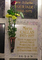 Simbol makam Maria Callas