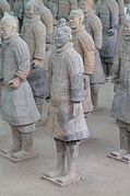 Group of Terracotta Army soldiers