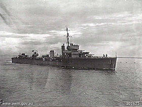 illustration de HMAS Vendetta (D69)