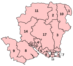 Parliamentary constituencies in Hampshire