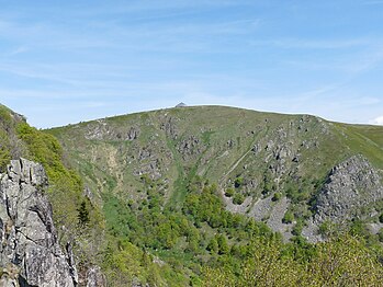 Die Abstürze des Hohneck zum Wormspelkessel im Südosten