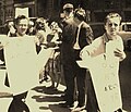 Sydney Push associates in 1960s demonstration