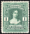 Timbre d'un centavo (1910).