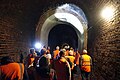 A guided tour of the Leicester & Swannington Railway's Glenfield Tunnel, organised by the Leicestershire Industrial History Society.