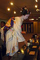 A Maiko preparing teacups