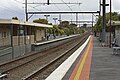 Northbound view from the former ground level Platform 3, January 2013, prior to the station's 2016 rebuild