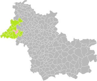Montoire-sur-le-Loir dans l'intercommunalité en 2016.