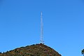 Mount Pisgah summit, with broadcast tower
