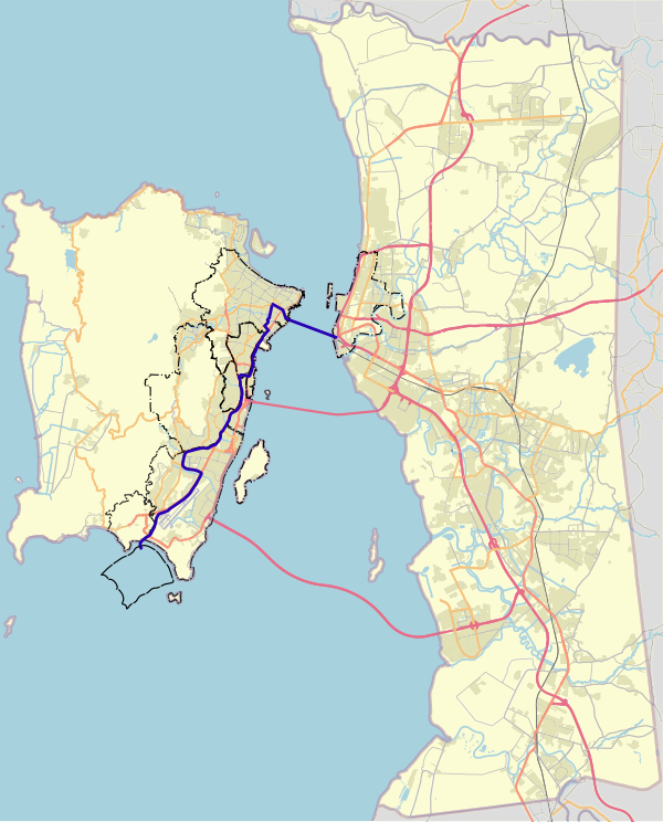 Mutiara line is located in Mutiara LRT