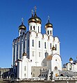 La chiesa della Santissima Trinità, cattedrale dell'eparchia di Magadan