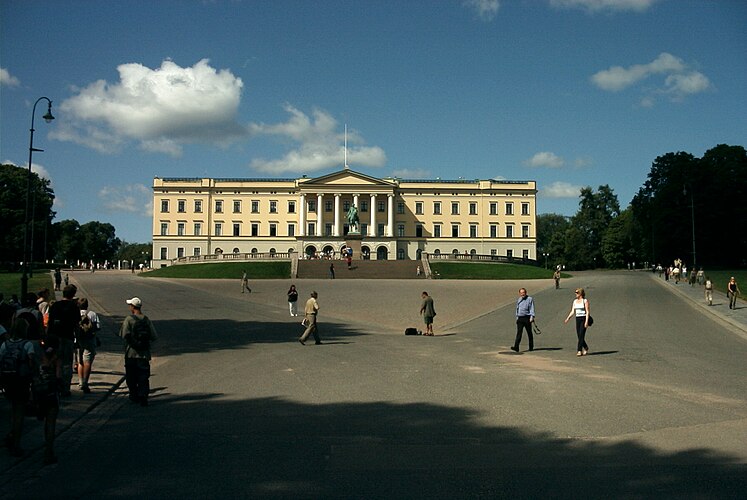 Королевский дворец в Осло, Норвегия