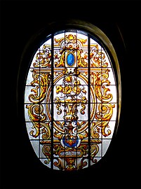 An upper window of the nave (19th c.)