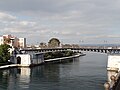 Pont tournant sur le canal