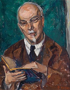 Portrait of Friedrich Eckstein (1920s)