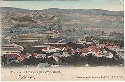 Postcard of Bistrica ob Sotli (1911)