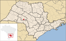 Ocauçu – Mappa