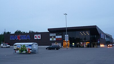 Magasin Maxima.