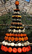 Pyramid of squashes, Kew