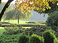 Park beim „Berggasthof Wilhelmshöhe“