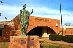 Stonewall County Courthouse in Aspermont