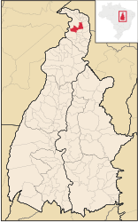 São Bento do Tocantins – Mappa