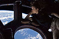 Image 14Tracy Caldwell Dyson in the Cupola module of the International Space Station, observing the Earth below during Expedition 24. Caldwell Dyson is an American chemist and astronaut. She was selected by NASA in 1998 and made her first spaceflight in August 2007 on the STS-118 mission aboard Space Shuttle Endeavour.