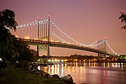 Triborough Bridge et Hell Gate Bridge