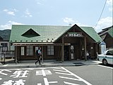 2022年まで使われた駅舎（2019年7月）