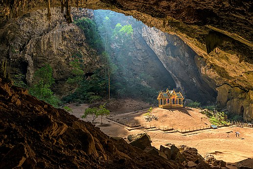 The Royal pavilion in Phraya Nakhon Cave in Khao Sam Roi Yot National Park, Thailand Photo by BerryJ