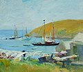 Monhegan Island Harbor Looking Toward Manana, 1910, by Alice Kent Stoddard