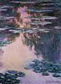 『睡蓮の池』1907年。油彩、キャンバス、100 × 73 cm。アーティゾン美術館[276]（W1715）。