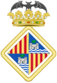 Present-day arms of Palma de Mallorca