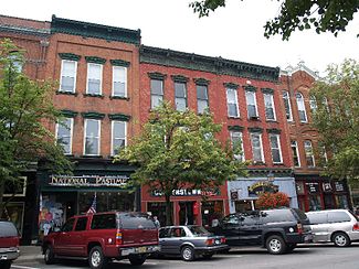 Main Street, part of the Cooperstown Historic District