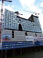 L'Elbphilharmonie en cours de construction à Hambourg